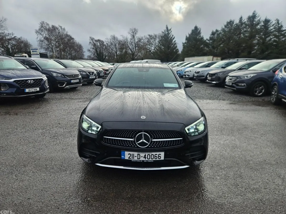 Mercedes-Benz E 300 Saloon, Diesel Plug-in Hybrid, 2021, Black