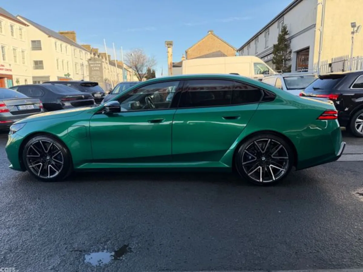 BMW M5 Saloon, Petrol Hybrid, 2026, Green