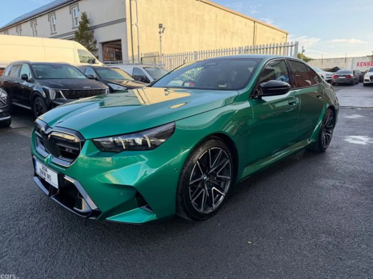 BMW M5 Saloon, Petrol Hybrid, 2026, Green