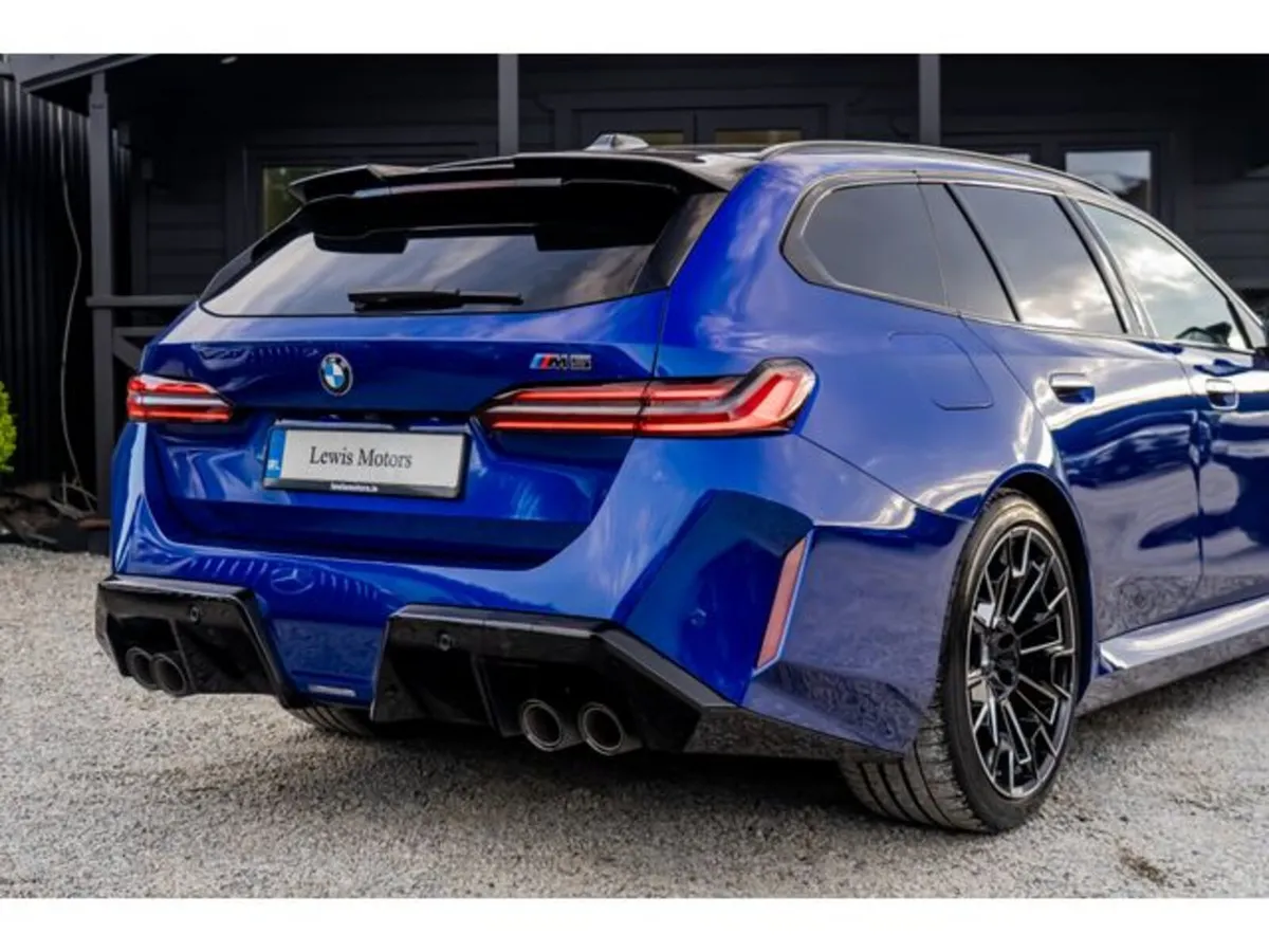 BMW M5 Estate, Petrol Plug-in Hybrid, 2026, Blue