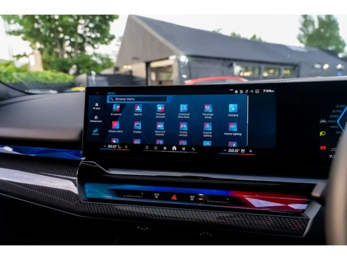 BMW M5 Estate, Petrol Plug-in Hybrid, 2026, Blue