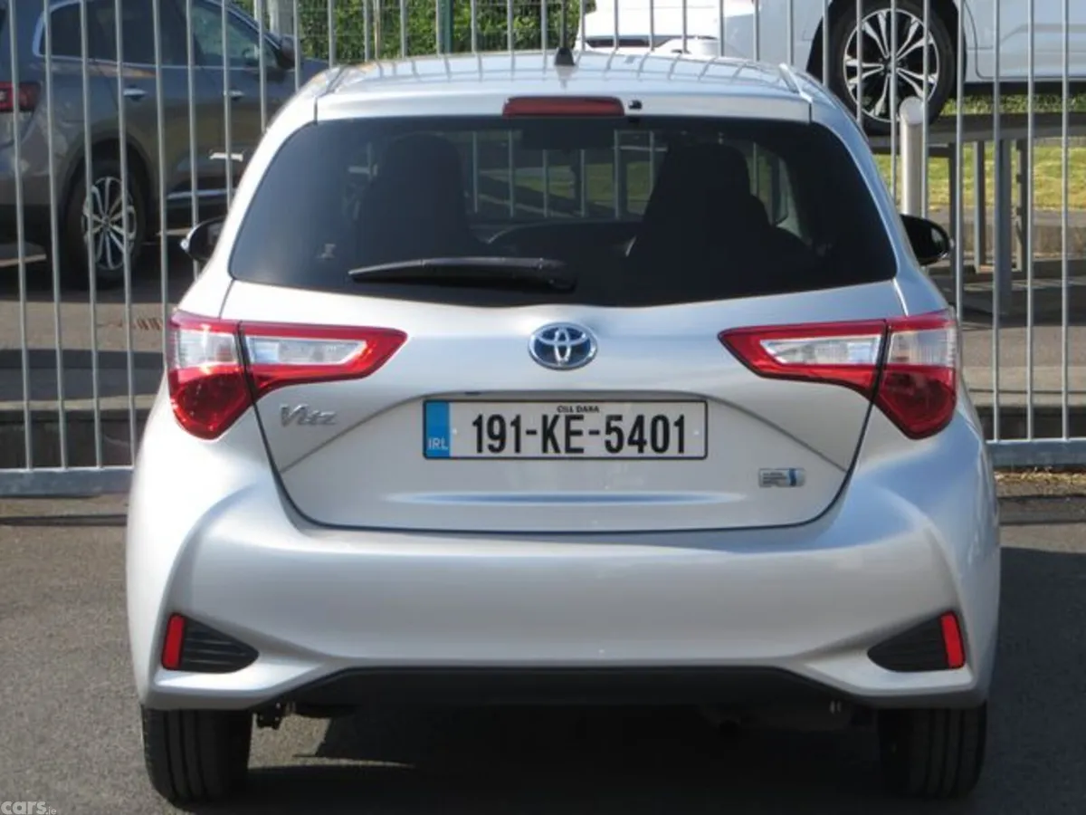 Toyota Vitz Hatchback, Petrol Hybrid, 2019, Silver