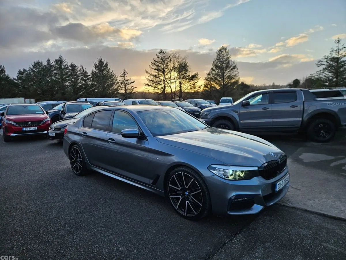 BMW 5-Series Saloon, Diesel, 2020, Blue