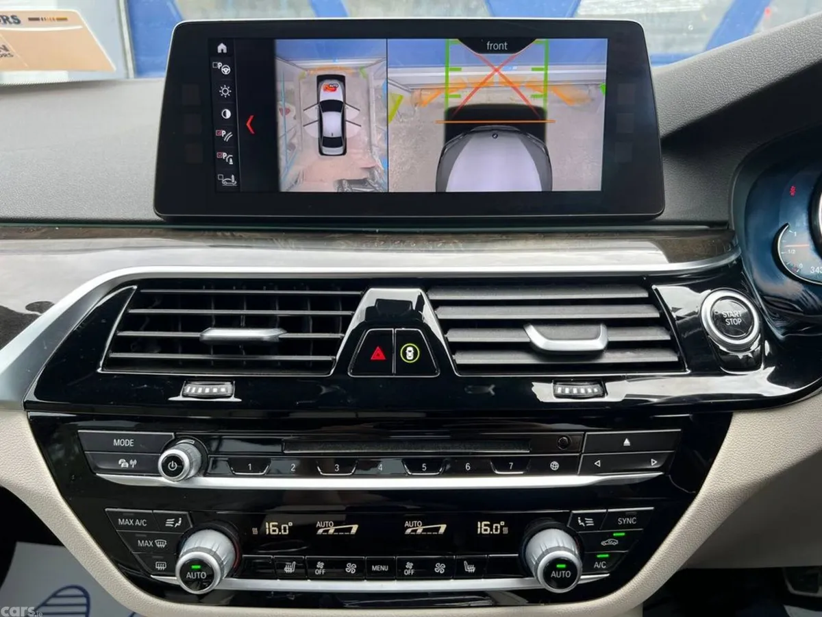 BMW 5-Series Saloon, Petrol Plug-in Hybrid, 2017, White