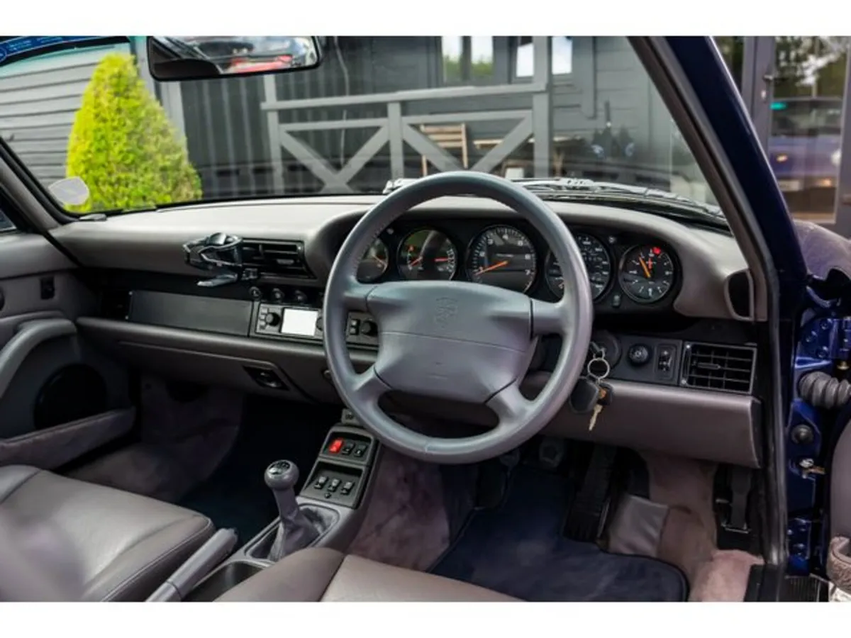 Porsche 911 Coupe, Petrol, 1994, Blue