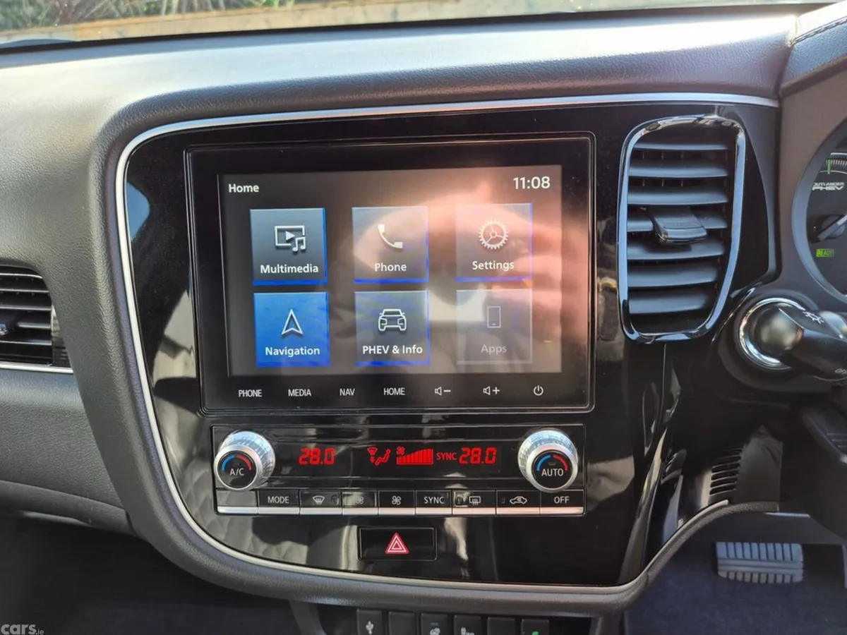 Mitsubishi Outlander Estate, Petrol Plug-in Hybrid, 2021, Black