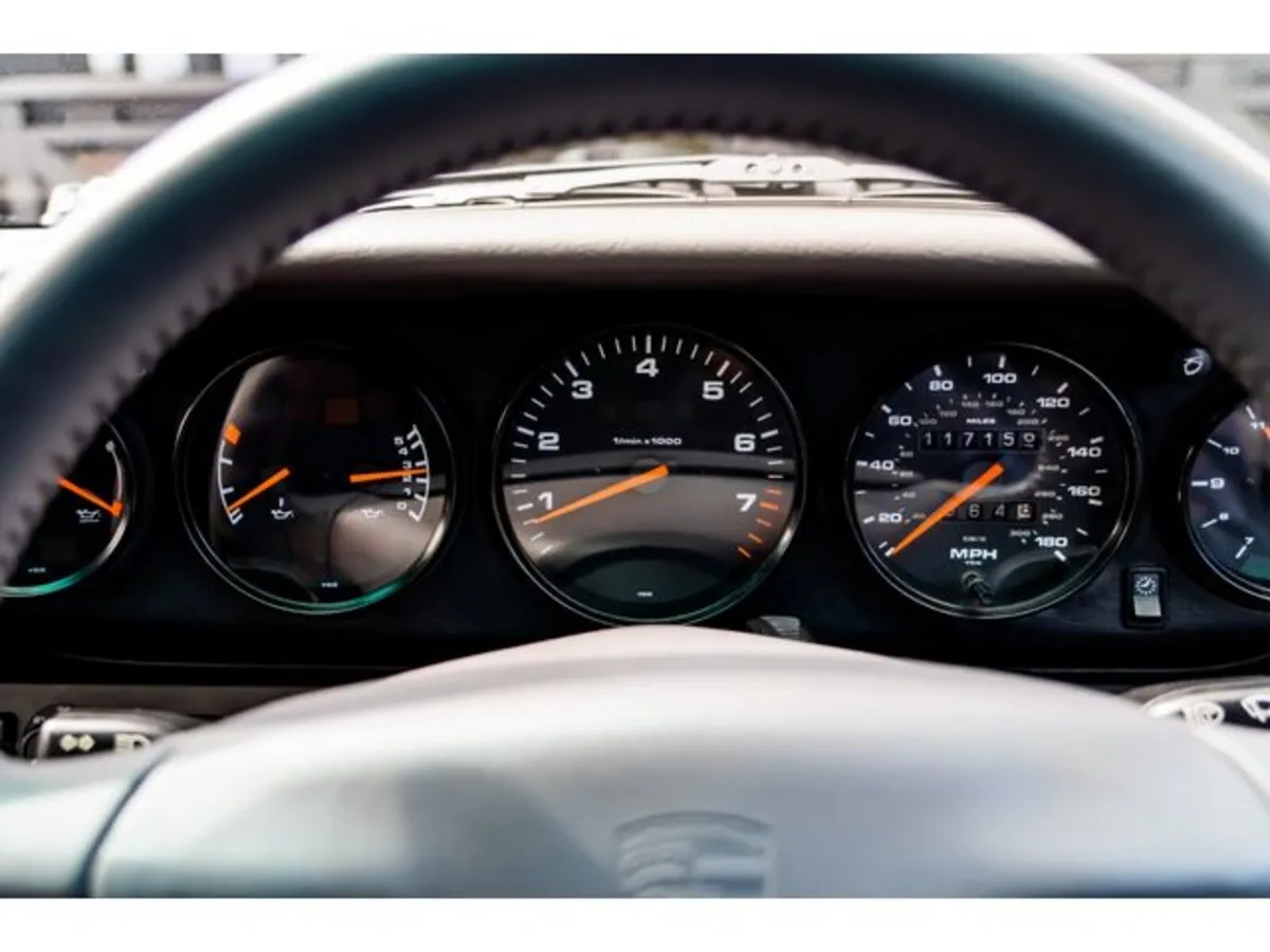 Porsche 911 Coupe, Petrol, 1994, Blue