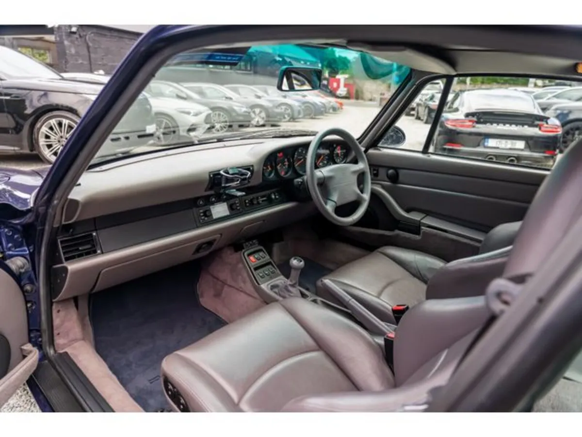 Porsche 911 Coupe, Petrol, 1994, Blue