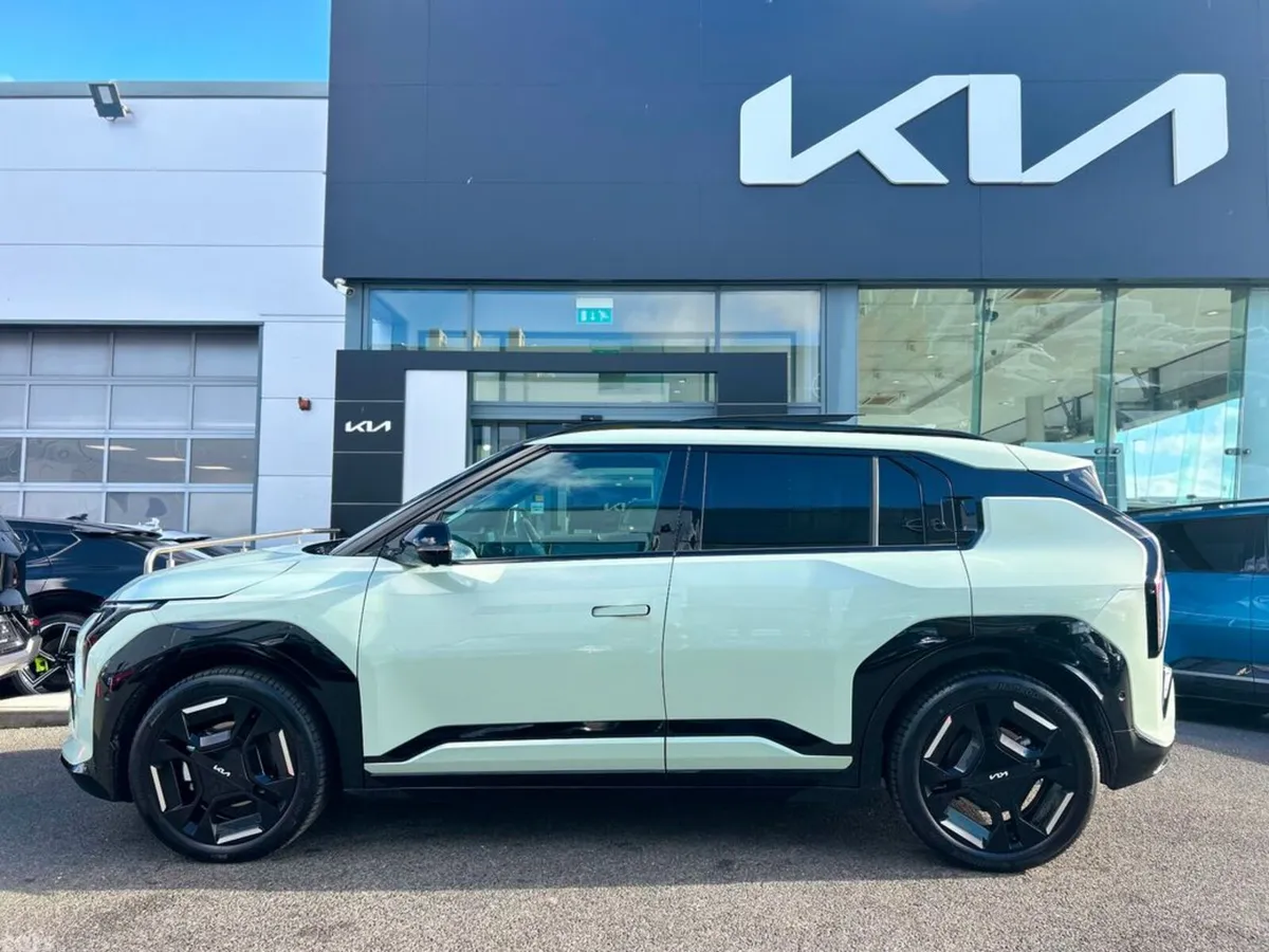 Kia EV3 SUV, Electric, 2027, Green