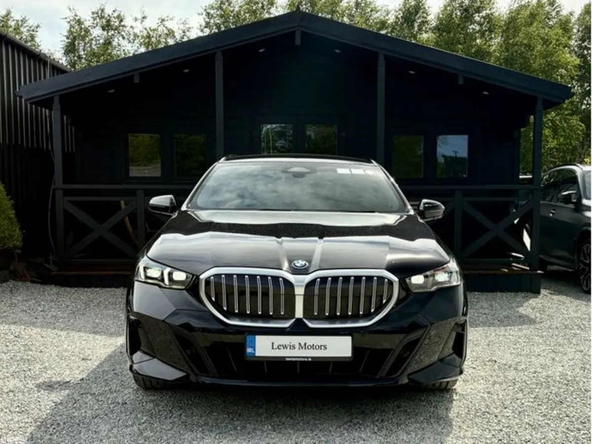 BMW 5-Series Estate, Petrol Hybrid, 2025, Black