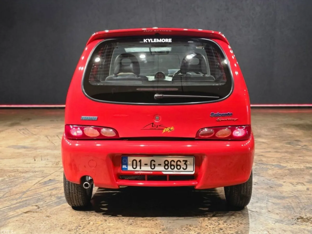 Fiat Seicento Hatchback, Petrol, 2001, Red