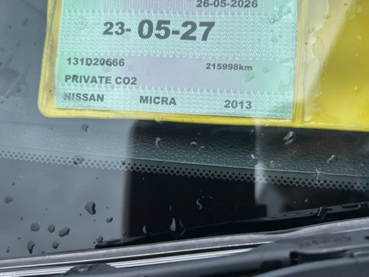 Nissan Micra MPV, Petrol, 2013, Red