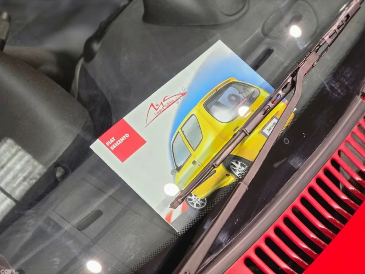 Fiat Seicento Hatchback, Petrol, 2001, Red