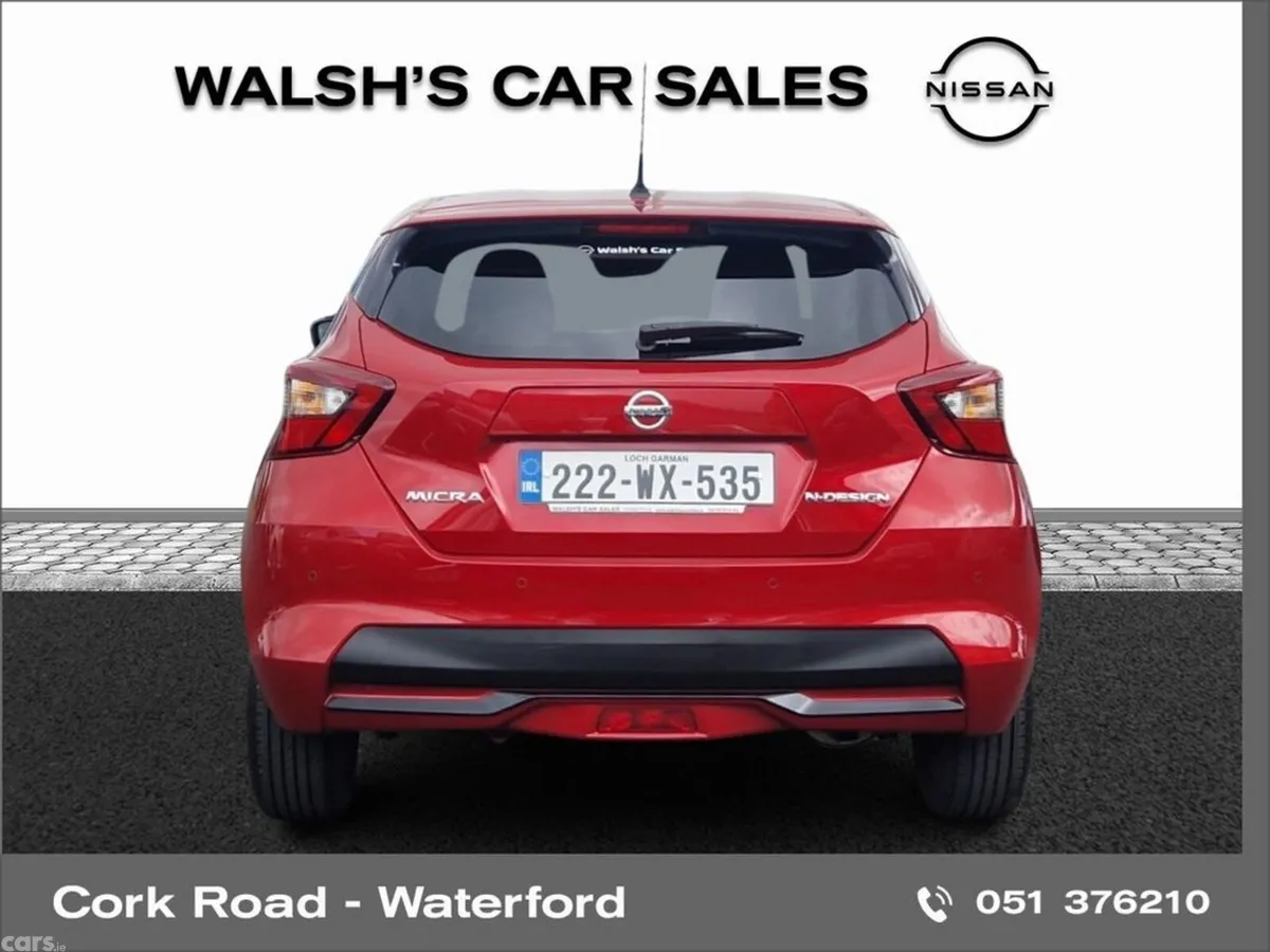 Nissan Micra Hatchback, Petrol, 2022, Red