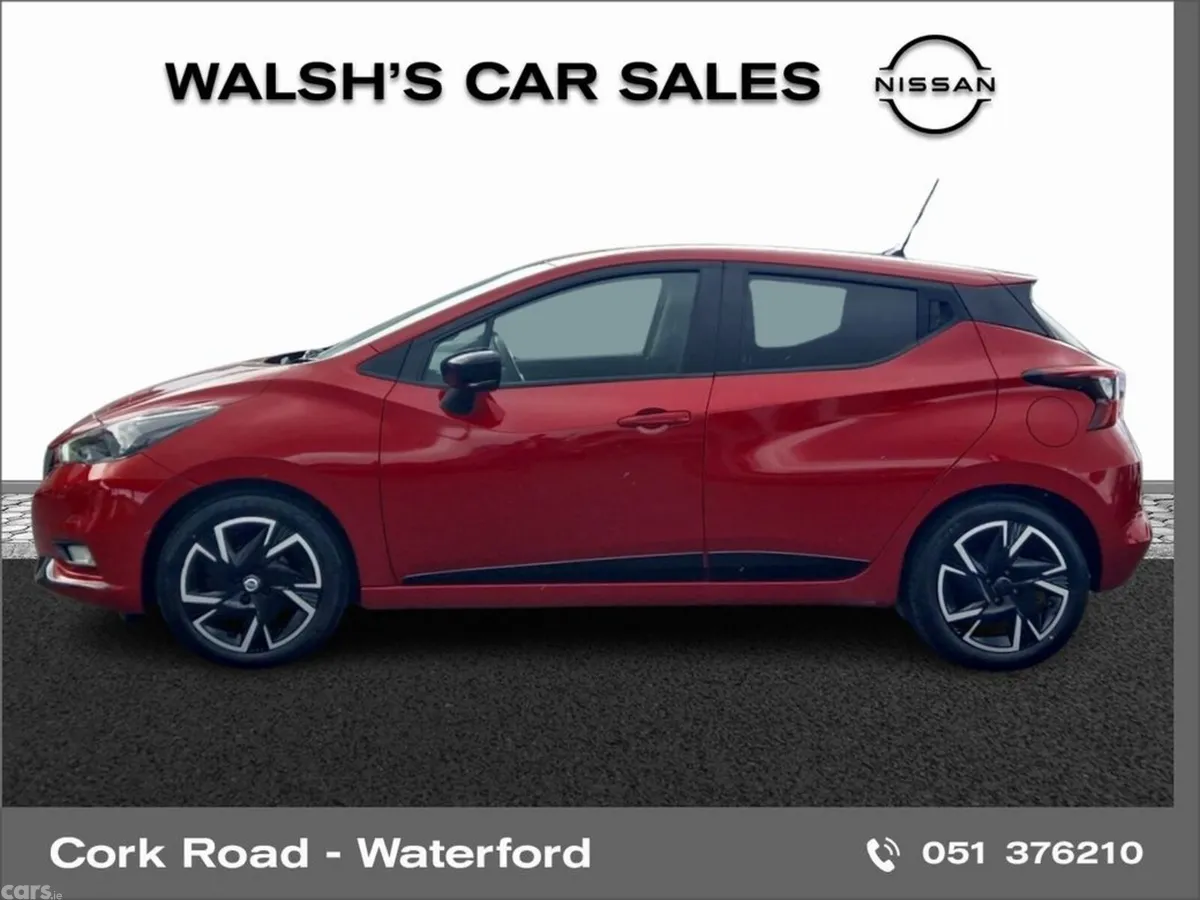 Nissan Micra Hatchback, Petrol, 2022, Red