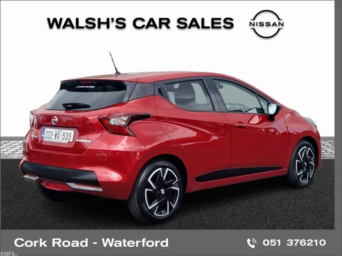 Nissan Micra Hatchback, Petrol, 2022, Red