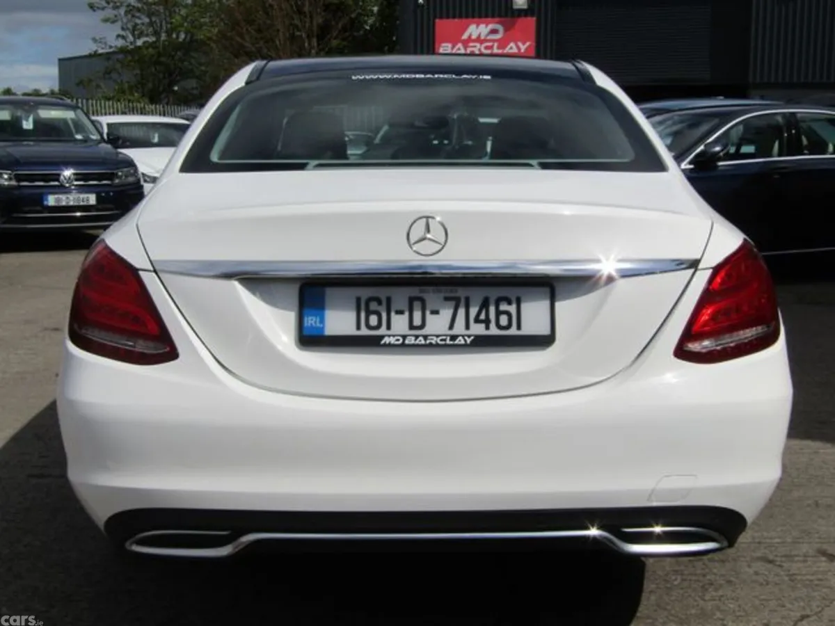 Mercedes-Benz C-Class Saloon, Diesel Hybrid, 2016, White