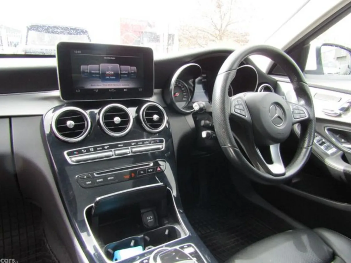 Mercedes-Benz C-Class Saloon, Diesel Hybrid, 2016, White
