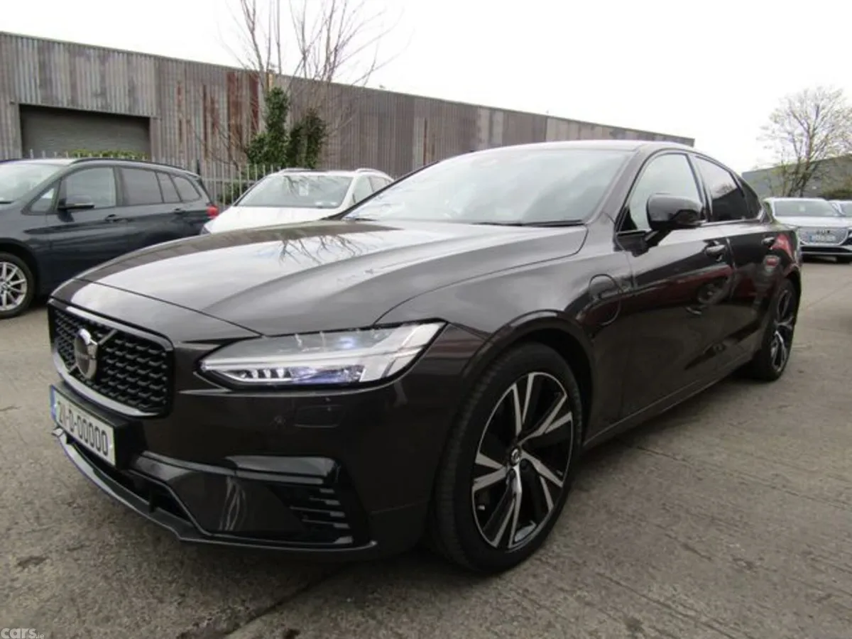 Volvo S90 Saloon, Petrol Plug-in Hybrid, 2021, Grey