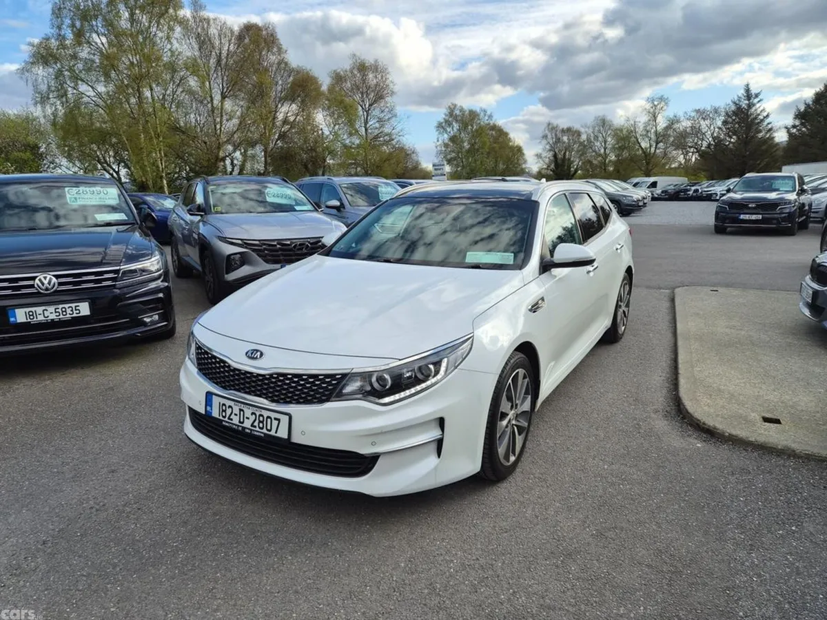 Kia Optima Estate, Diesel, 2018, White