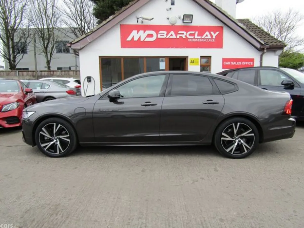 Volvo S90 Saloon, Petrol Plug-in Hybrid, 2021, Grey