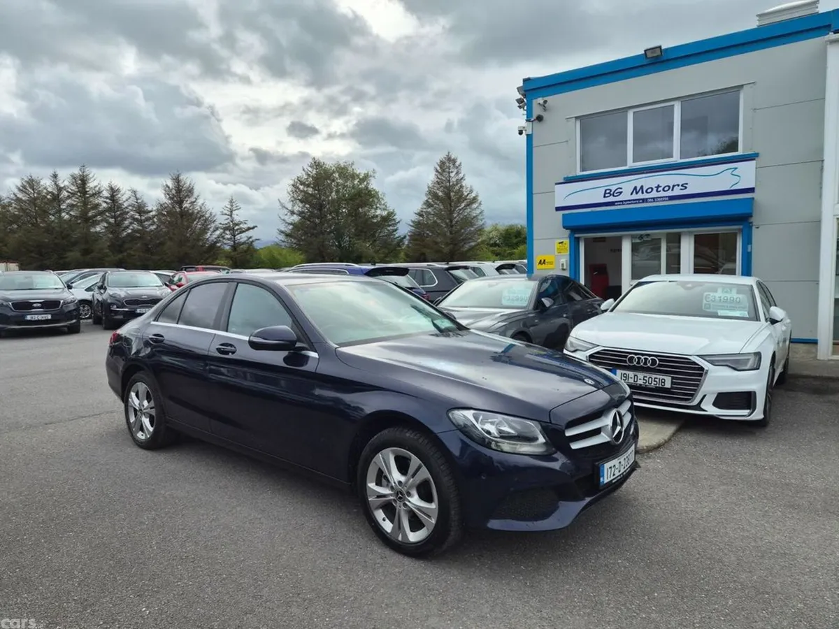 Mercedes-Benz C-Class Saloon, Diesel, 2017, Blue
