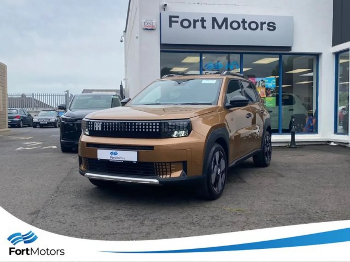 Fiat Grande Panda SUV, Electric, 2027, Brown