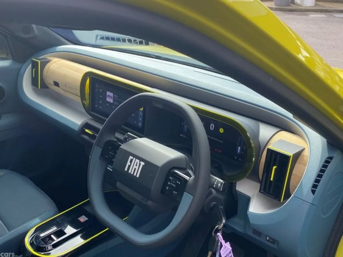 Fiat Grande Panda Hatchback, Electric, 2027, Yellow