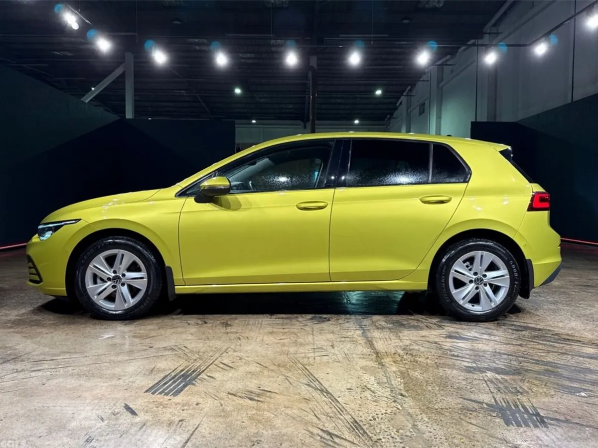 Volkswagen Golf Hatchback, Petrol Hybrid, 2022, Yellow