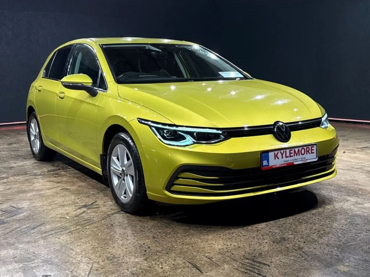 Volkswagen Golf Hatchback, Petrol Hybrid, 2022, Yellow