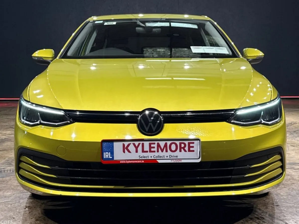 Volkswagen Golf Hatchback, Petrol Hybrid, 2021, Yellow