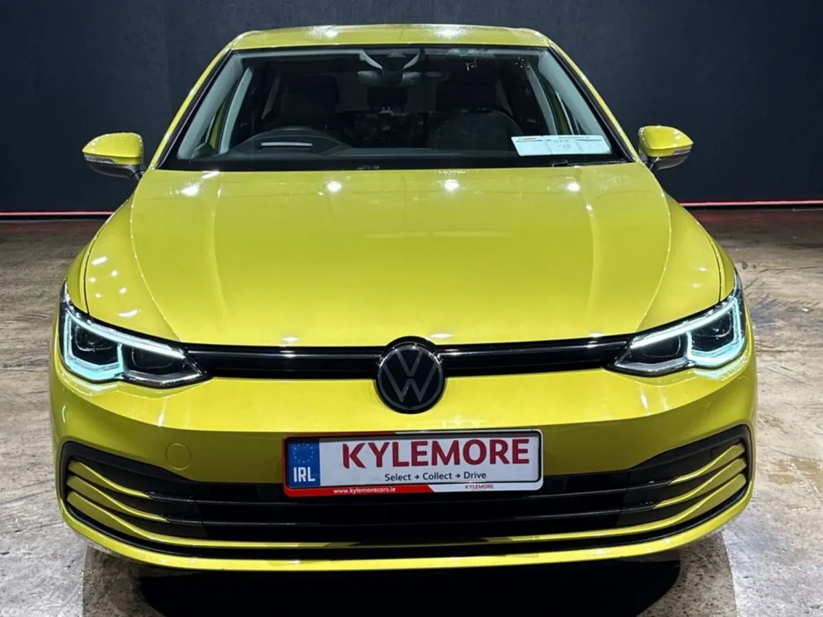 Volkswagen Golf Hatchback, Petrol Hybrid, 2022, Yellow