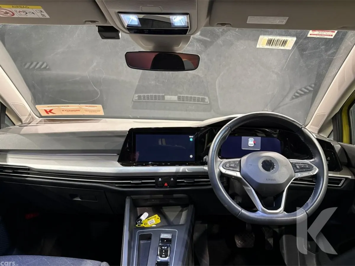 Volkswagen Golf Hatchback, Petrol Hybrid, 2021, Yellow