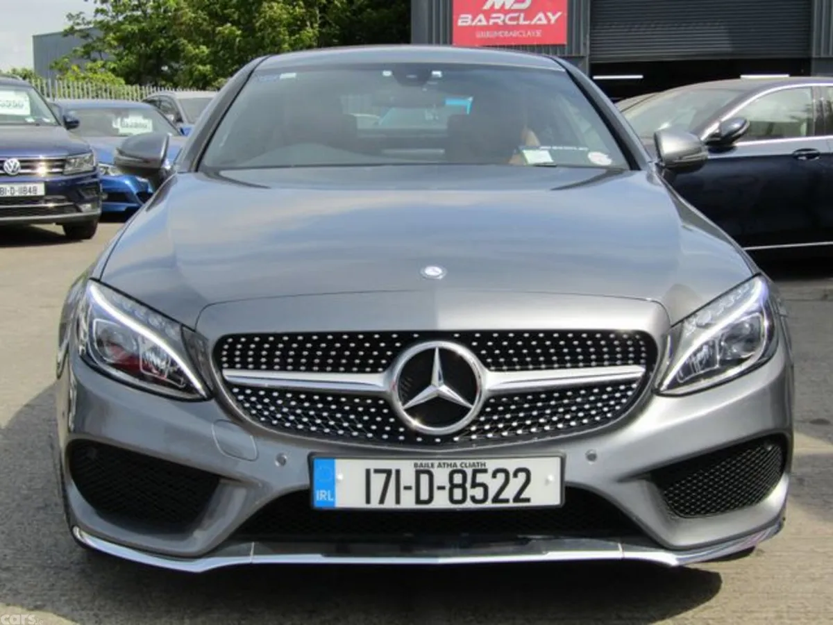 Mercedes-Benz C-Class Coupe, Diesel, 2017, Grey