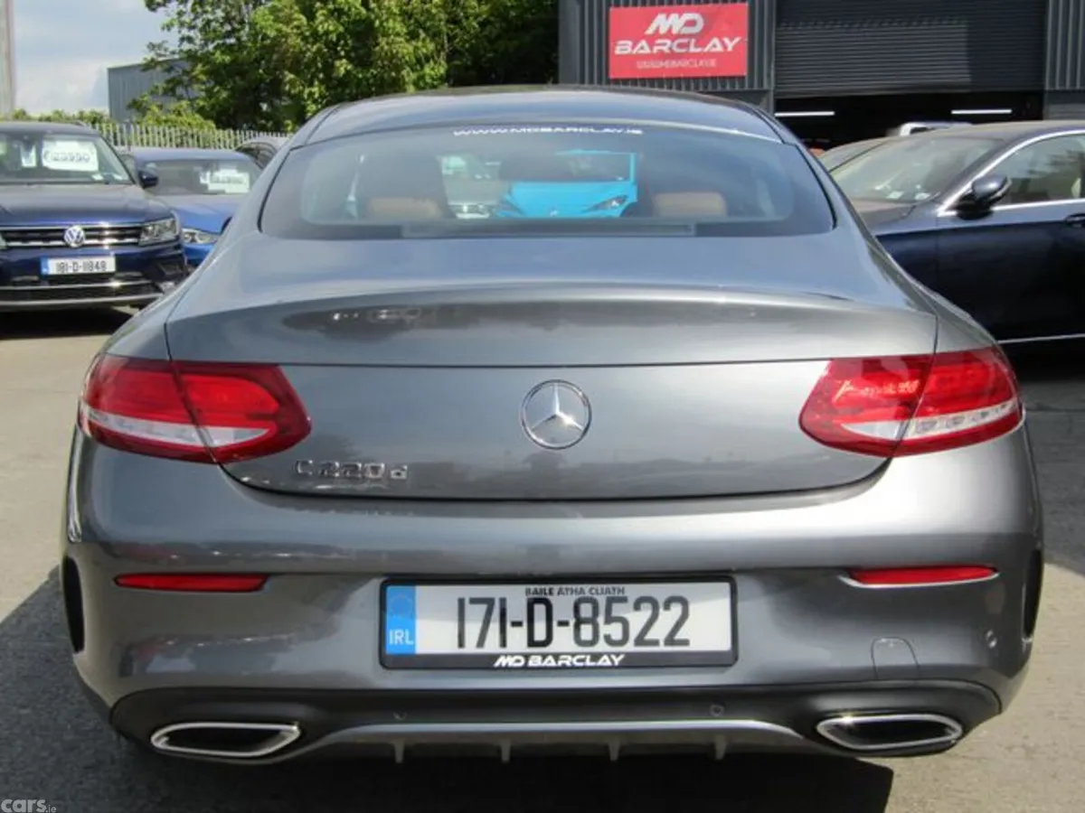 Mercedes-Benz C-Class Coupe, Diesel, 2017, Grey