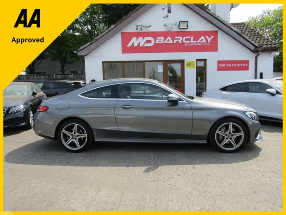 Mercedes-Benz C-Class Coupe, Diesel, 2017, Grey