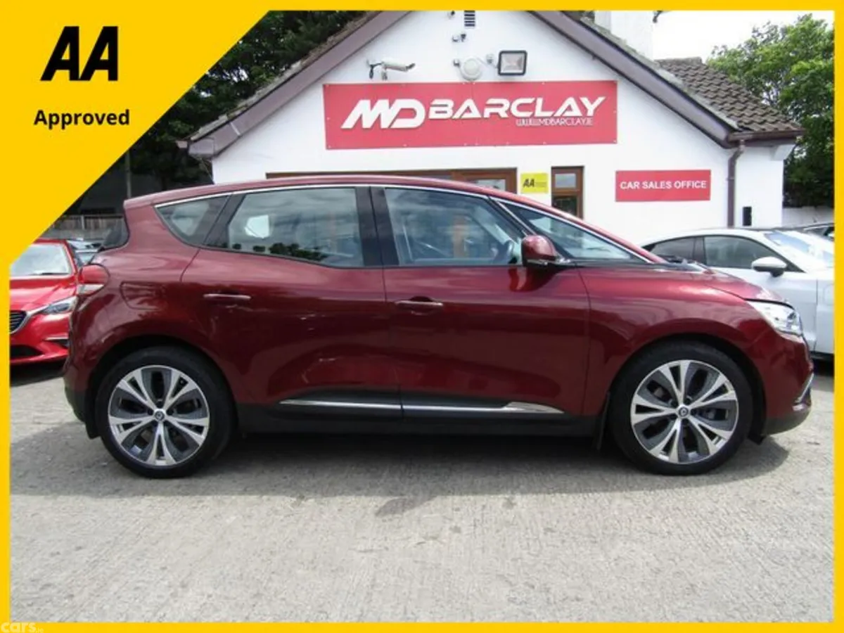Renault Scenic Hatchback, Diesel, 2018, Red