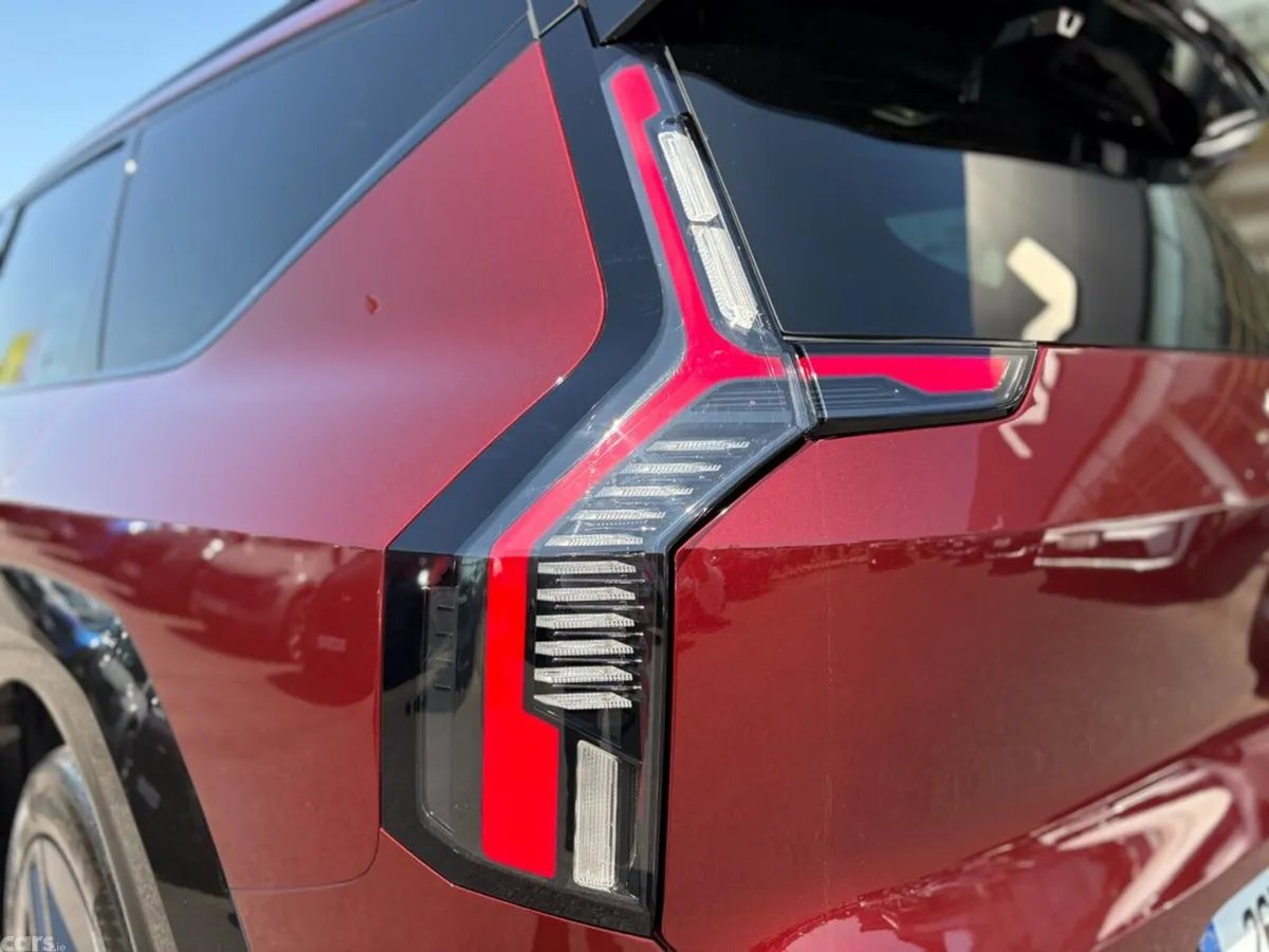 Kia EV9 SUV, Electric, 2026, Red