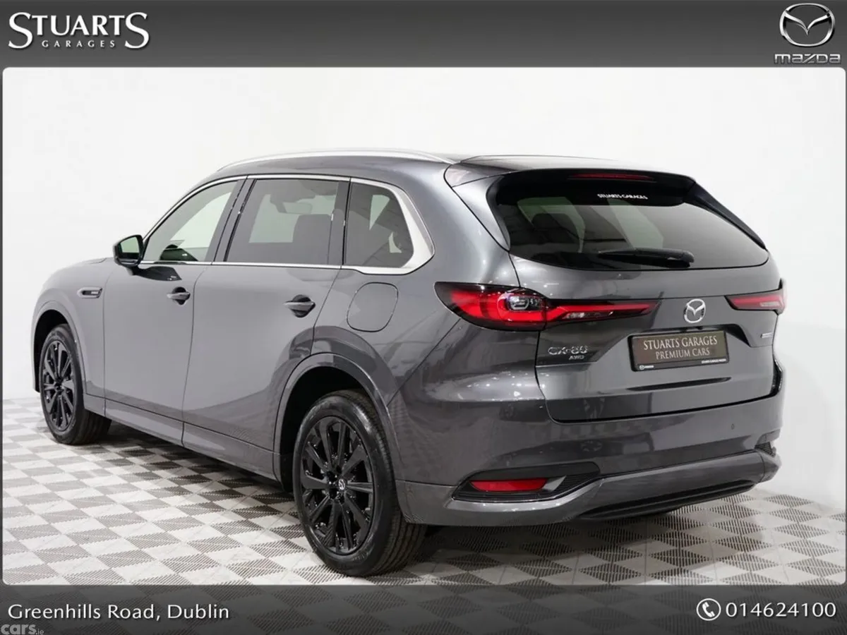 Mazda CX-80 SUV, Petrol Plug-in Hybrid, 2026, Grey