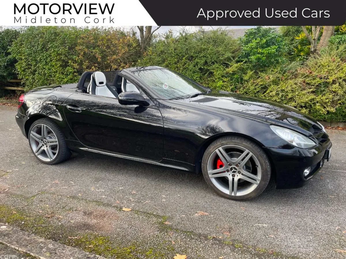 Mercedes-Benz SLK Convertible, Petrol, 2009, Black