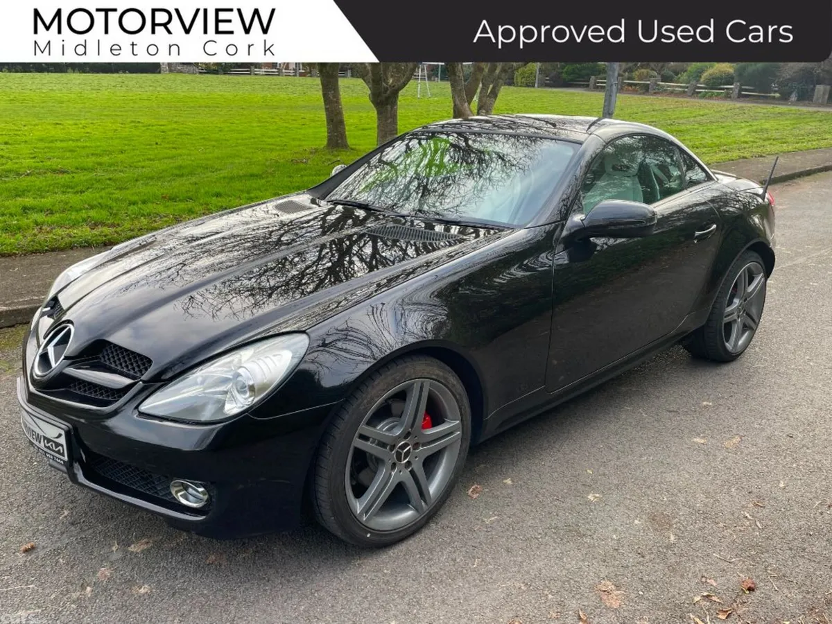 Mercedes-Benz SLK Convertible, Petrol, 2009, Black