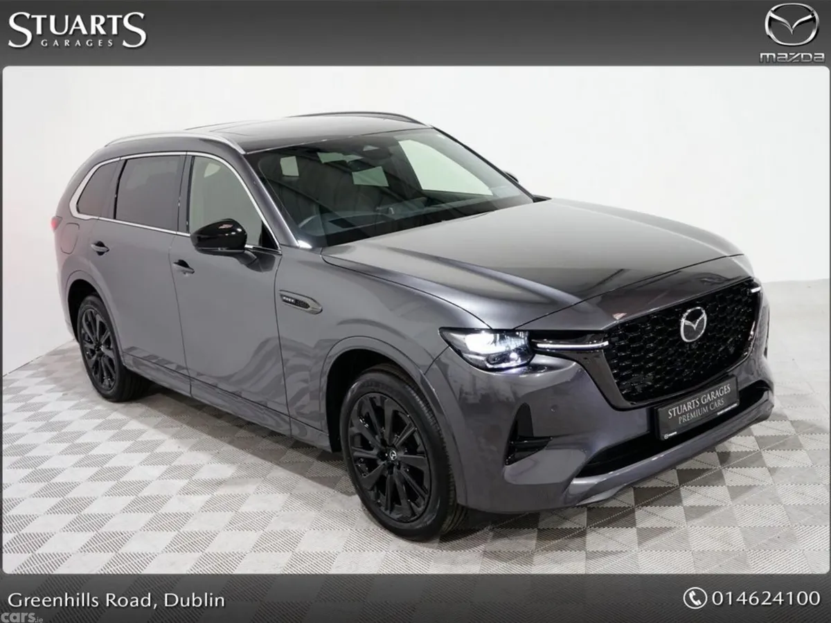 Mazda CX-80 SUV, Petrol Plug-in Hybrid, 2026, Grey