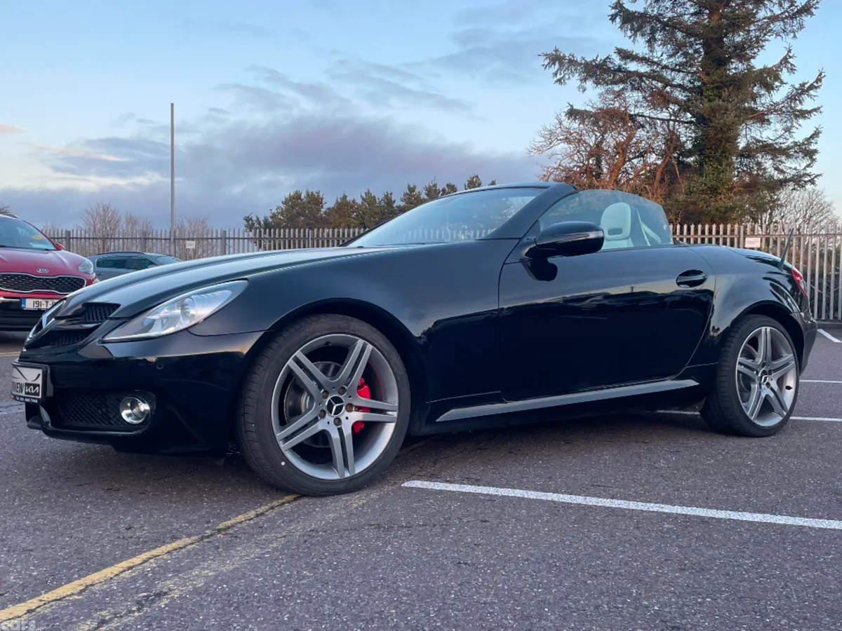 Mercedes-Benz SLK Convertible, Petrol, 2009, Black