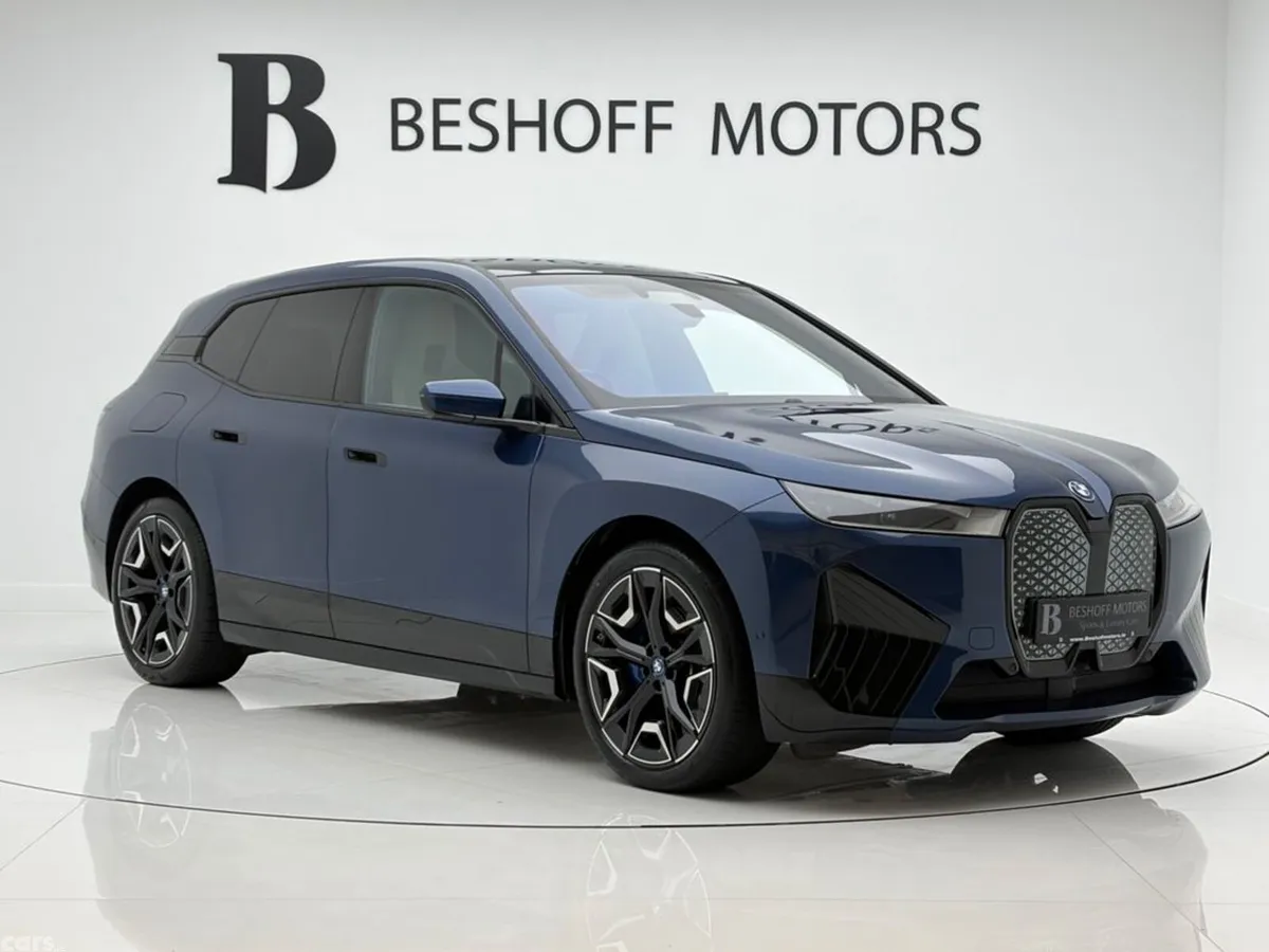 BMW iX Estate, Electric, 2023, Blue