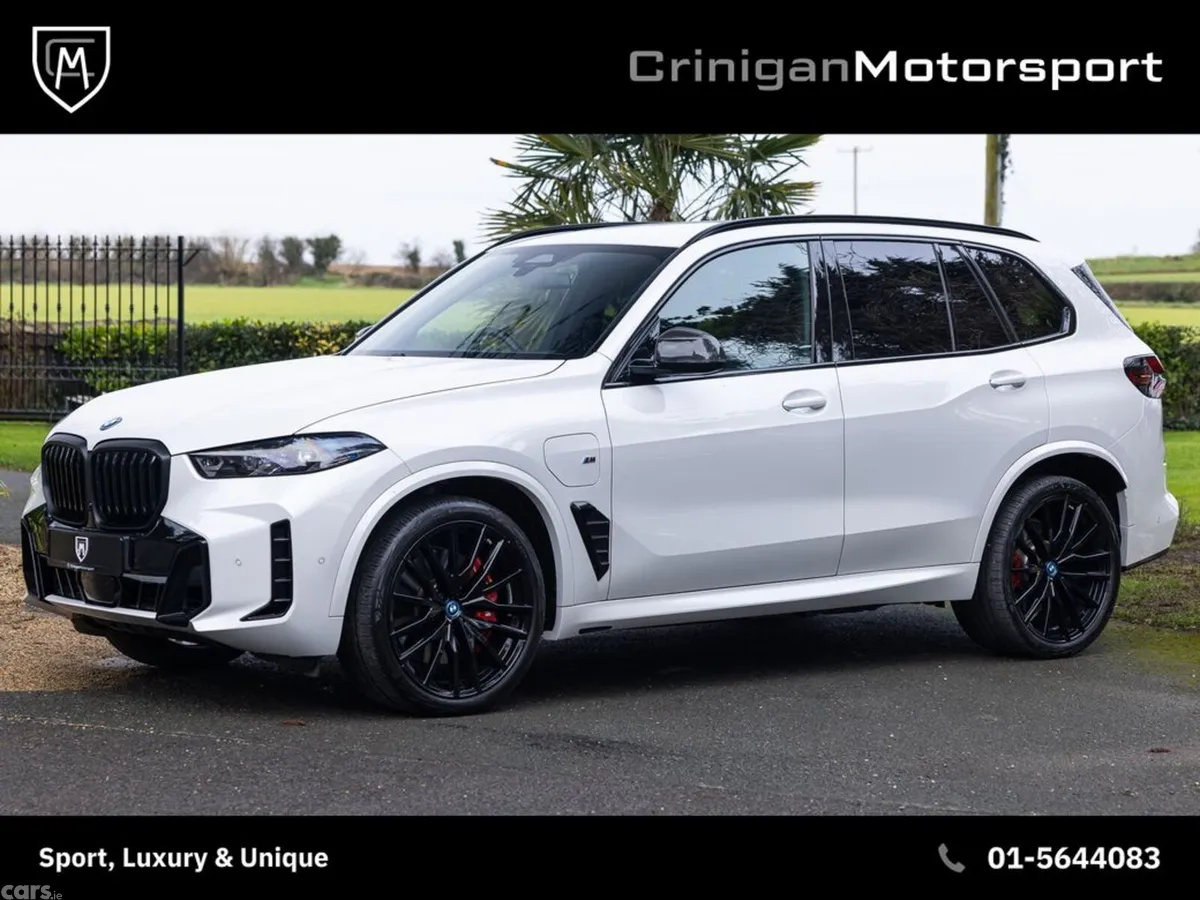BMW X5 SUV, Petrol Plug-in Hybrid, 2025, White