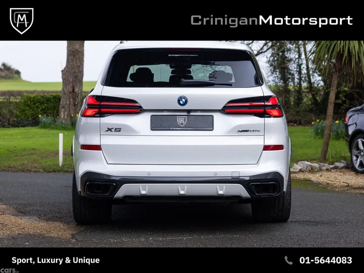 BMW X5 SUV, Petrol Plug-in Hybrid, 2025, White