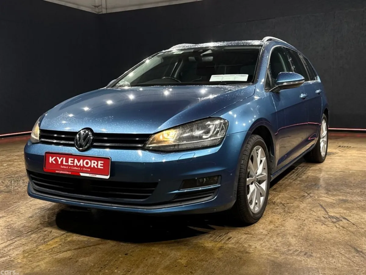 Volkswagen Golf Estate, Petrol, 2017, Blue