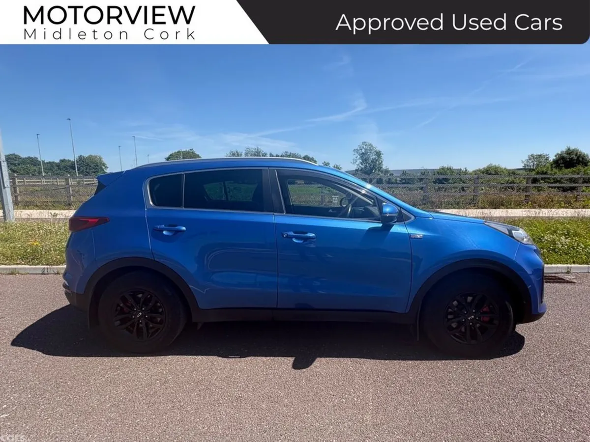 Kia Sportage SUV, Diesel Hybrid, 2021, Blue