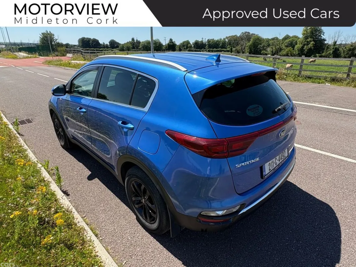 Kia Sportage SUV, Diesel Hybrid, 2021, Blue