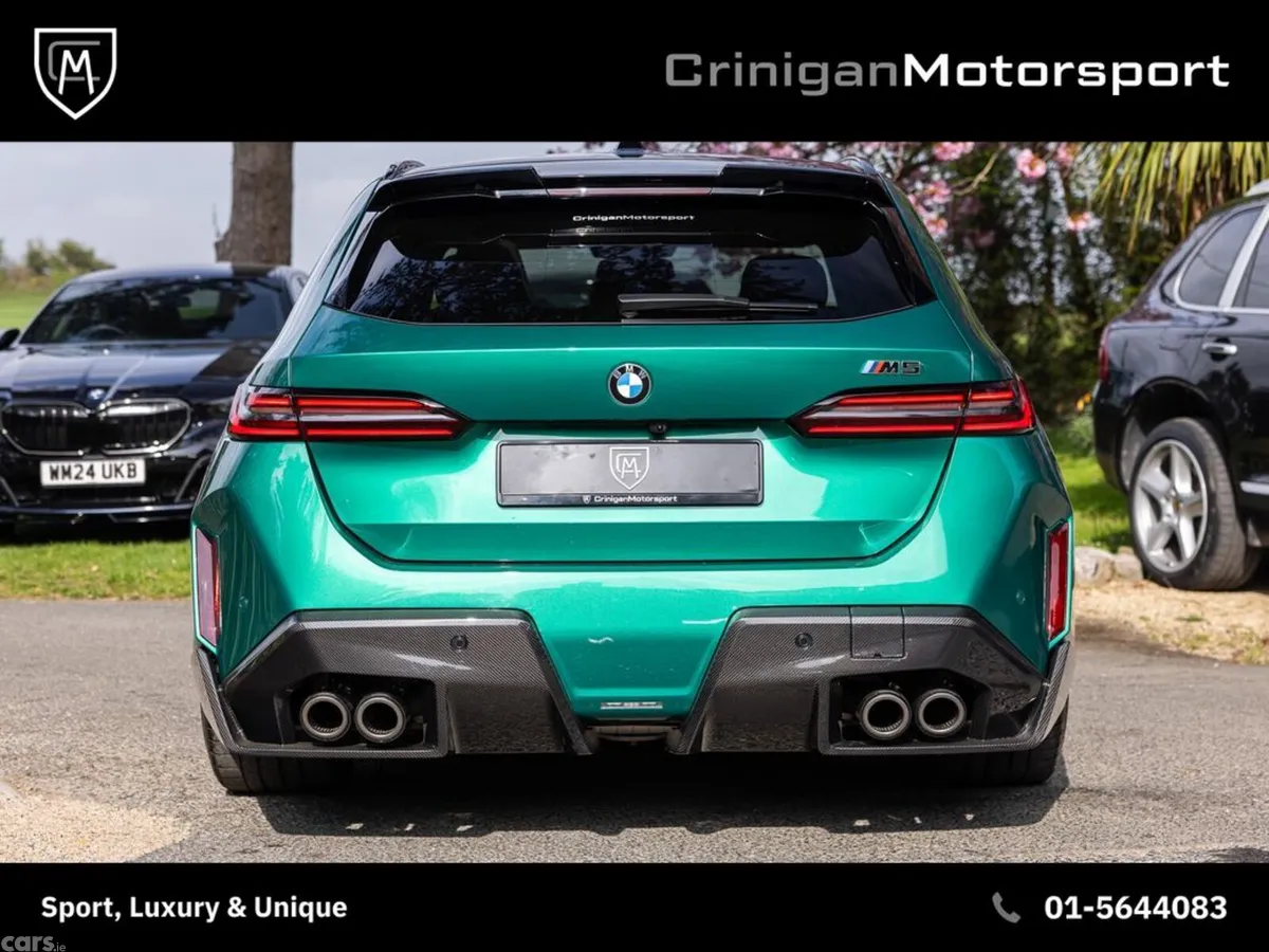 BMW M5 Estate, Petrol Plug-in Hybrid, 2025, Green